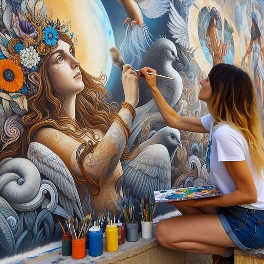 pintura decorativa para mural ponferrada